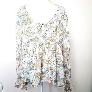 Mod Lusive peasant blouse size 2X